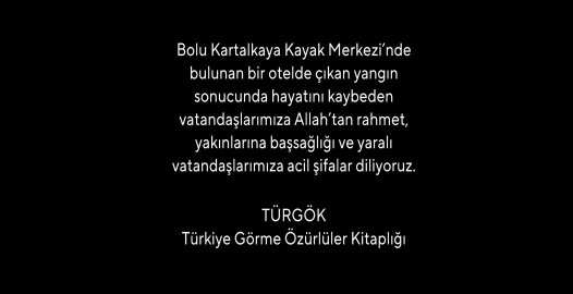 #Bolu Başımız Sağ olsun. Ayrıntılar için Tıklayınız